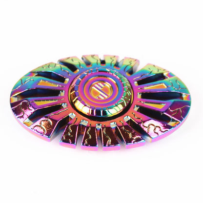 Colorful Alloy Fidget Spinner Electroplating Toy for Kids globalswanky 02