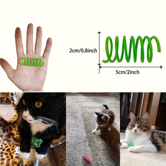  Colorful Cat Spring Toys for Daily Fun Exercise and Activity global-swanky 1