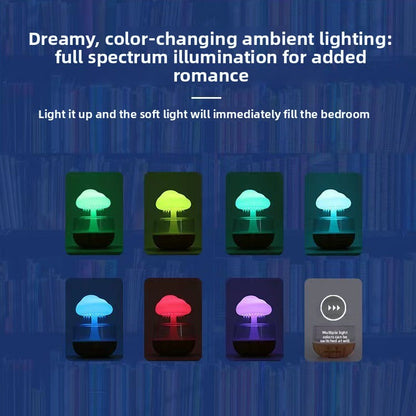Colorful Cloud Humidifier Portable Air Moisture Device global-swanky 3