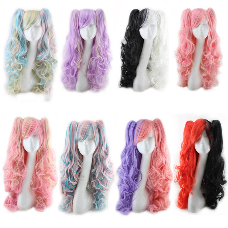 Colorful Long Curly Wigs - Vibrant Shades & Natural Look
global-swanky 1