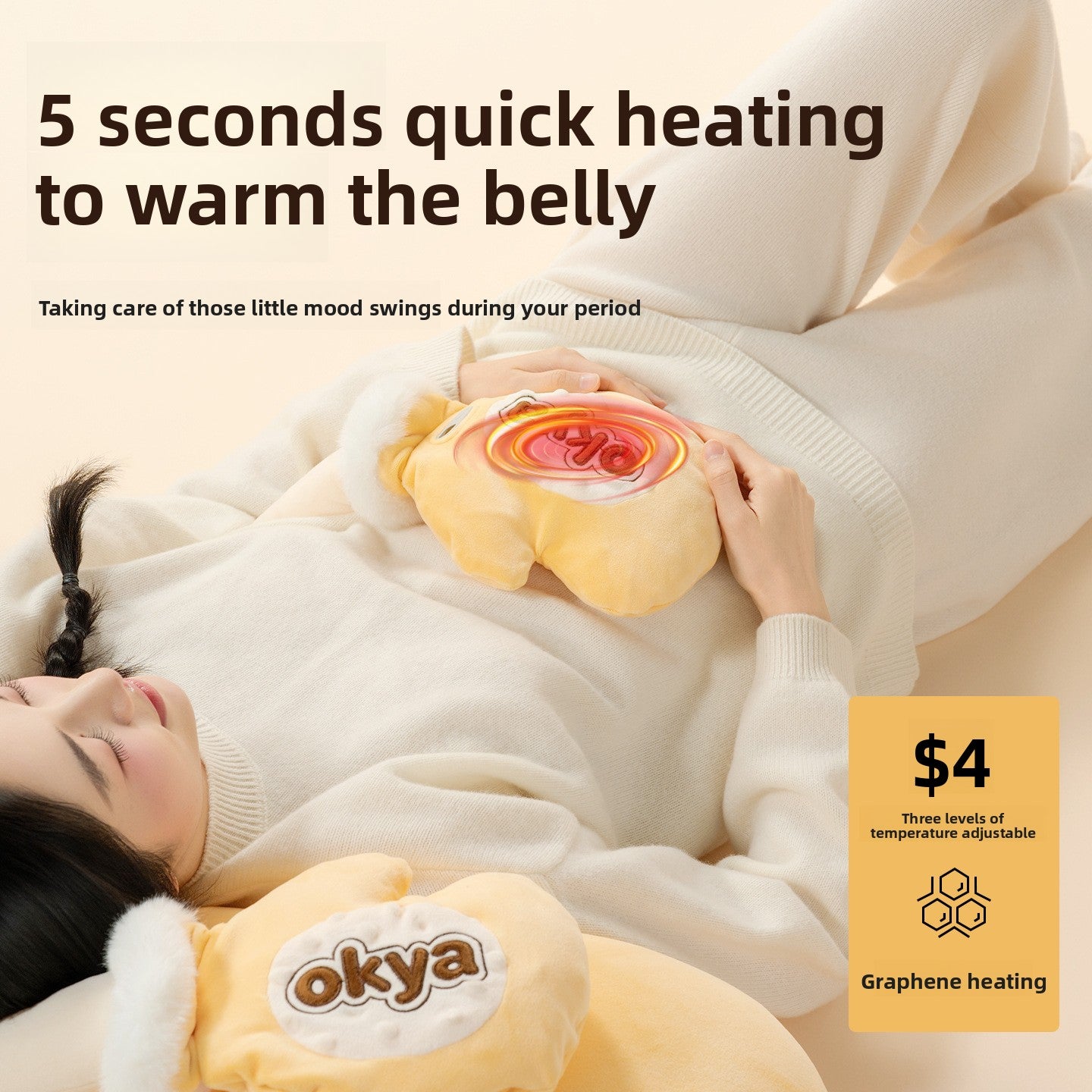 Comfort Plush Sleep Aid Pillow With Patting Function For Home globalswanky 03
