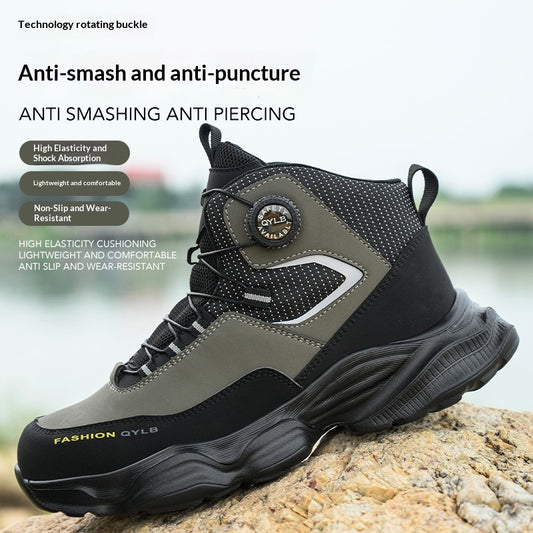Comfortable Durable Safety Shoes Rotating Quick-Release Buckle
Global swanky 1