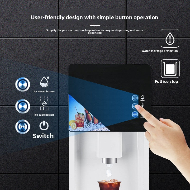 Commercial Automatic Ice Maker Extrusion Function Daily Use globalswanky 02