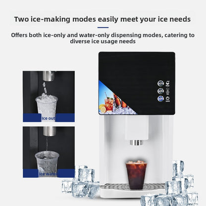 Commercial Automatic Ice Maker Extrusion Function Daily Use globalswanky 03