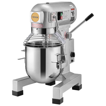 Commercial Food Mixer 10L 3 Speed 550W Restaurant Doughs globalswanky 01