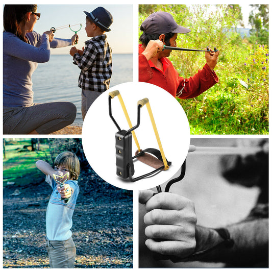  Compact Folding Slingshot Catapult for Hunting & Outdoors
global-swanky 3