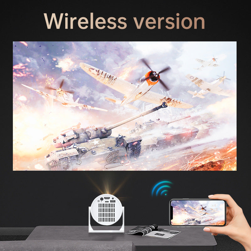 Compact Portable Projector for Home Theater and Travel Use Global Swanky 03