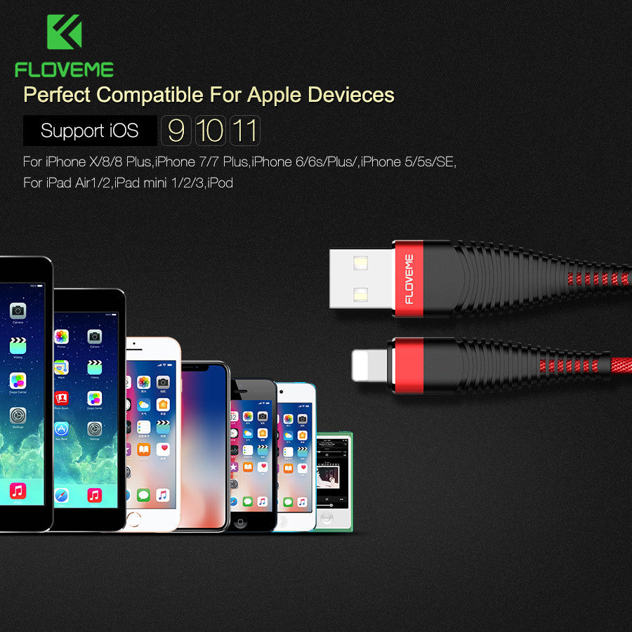 Compatible Indestructible High Tensile Fast Charging Cable 
global-swanky 3