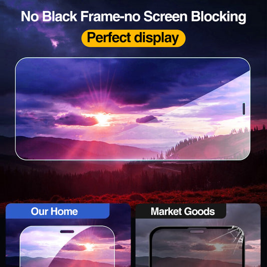Compatible With Apple, 4Pcs Full Cover Tempered Glass For  12 Pro Max Screen Global swanky 2