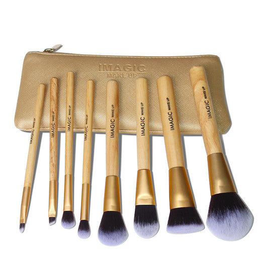 Complete Makeup Brush Set for Blush, Powder & Foundation globalswanky 02