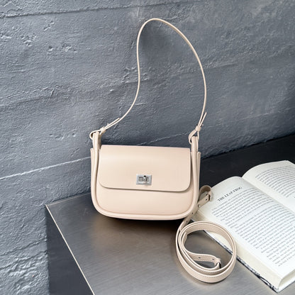 Cowhide Underarm Bags With Shoulder and Crossbody Carry Style Global swanky 3