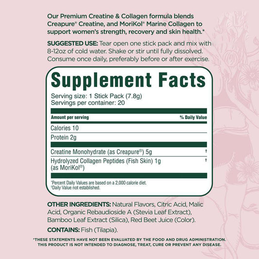 Creatine Collagen Dietary Supplement Powder for Wellness Global Swanky 3