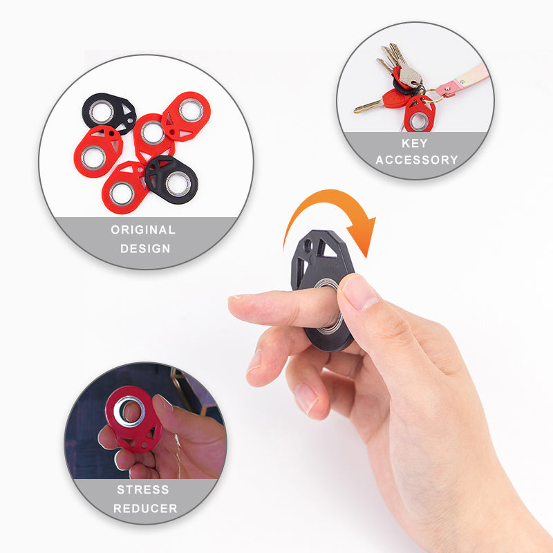 Creative Fidget Spinner Keychain Bottle Opener Stress Toy globalswanky 01