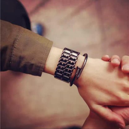 Creative LED Light Men & Women Digital Wristwatch – Stylish 
global-swanky 3