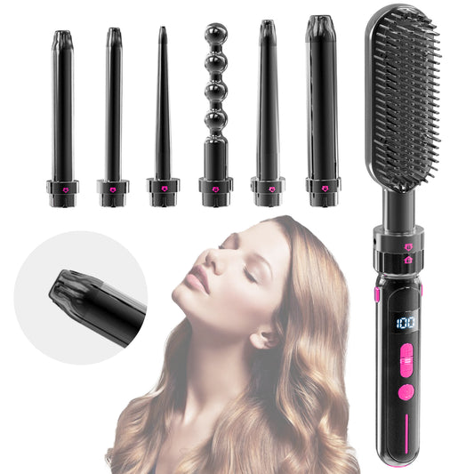 Curly Hair Sticks with Safety Features to Prevent Scalding globalswanky 01