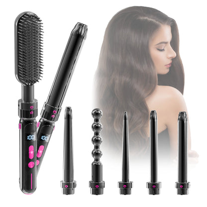 Curly Hair Sticks with Safety Features to Prevent Scalding globalswanky 02