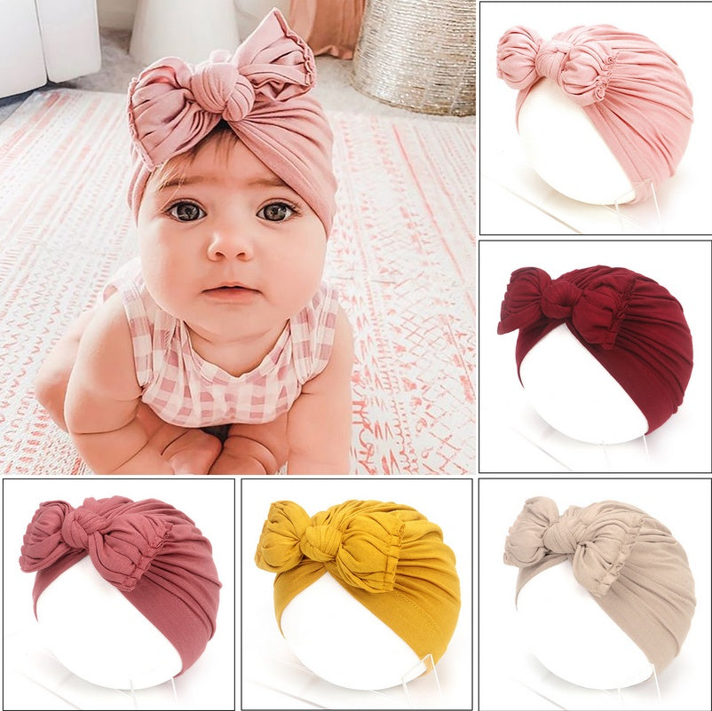 Cute Baby Hat – Newborn Soft Baby Girl Hat Turban & Headwrap
global-swanky 1