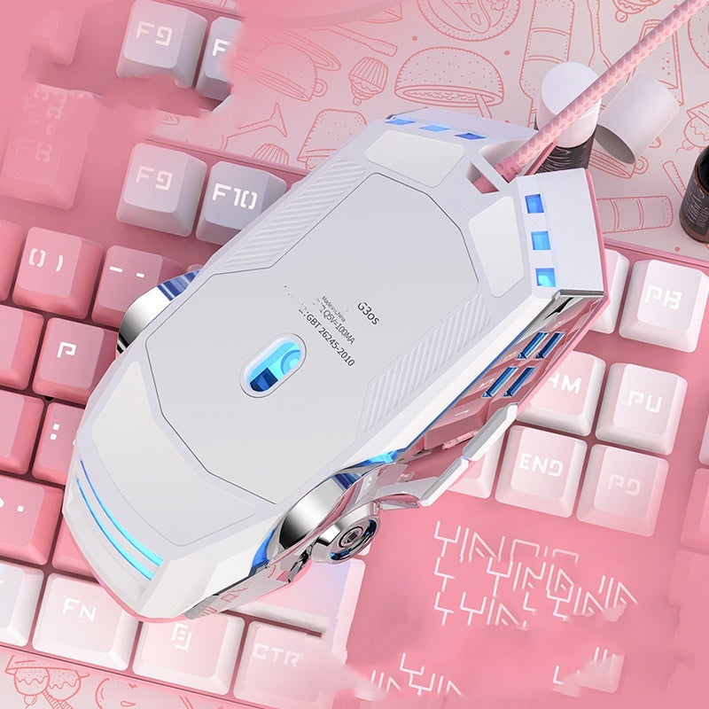 Cute Mechanical Gaming Macro Mute Computer Accessories for PC Global swanky 1
