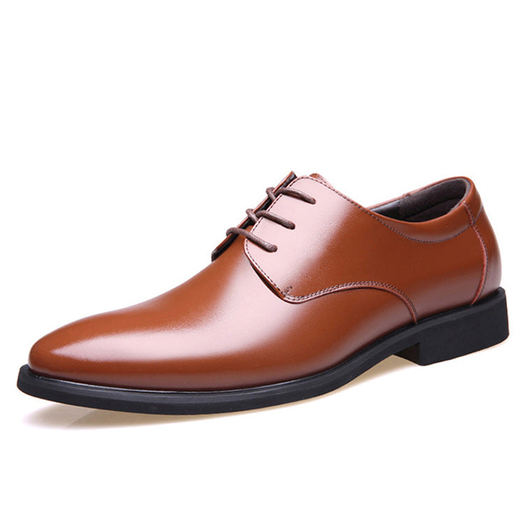 Daily Pointed Formal Leather Shoes for Office Wear Style Global swanky 3
