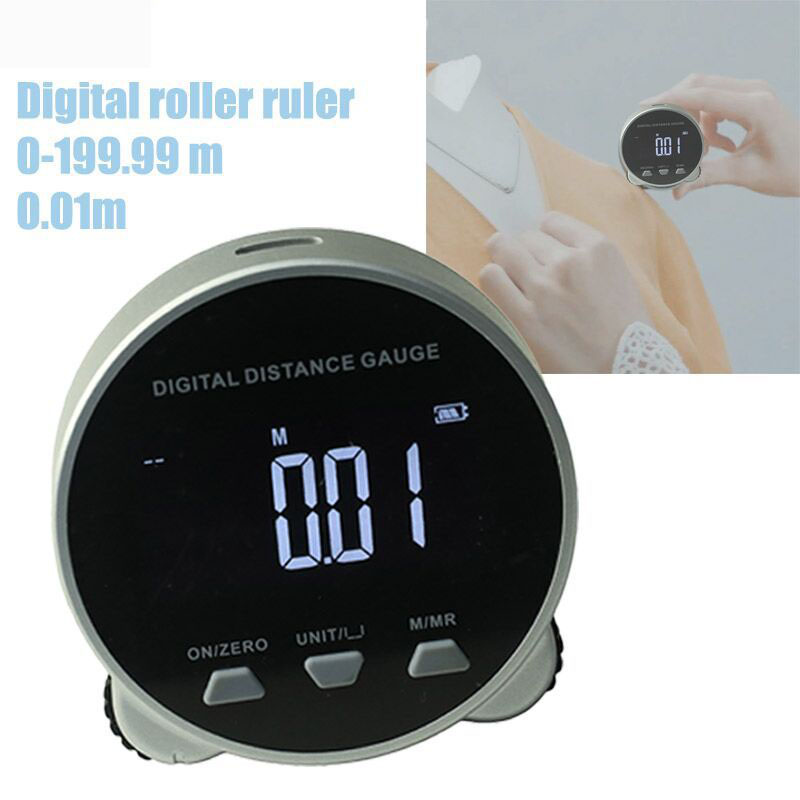 Digital Display Rolling Measuring Roller Multifunction Tool globalswanky 02
