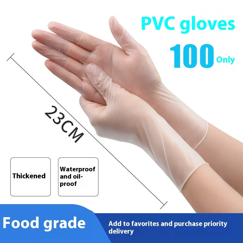 Disposable Dishwashing Gloves Extended Waterproof Latex Use globalswanky 02
