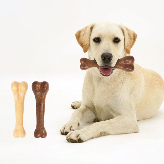 Dog Bone Simulation Molar Stick Bite Resistant Toy Tooth Cleaner Pet Toy Global swanky 1