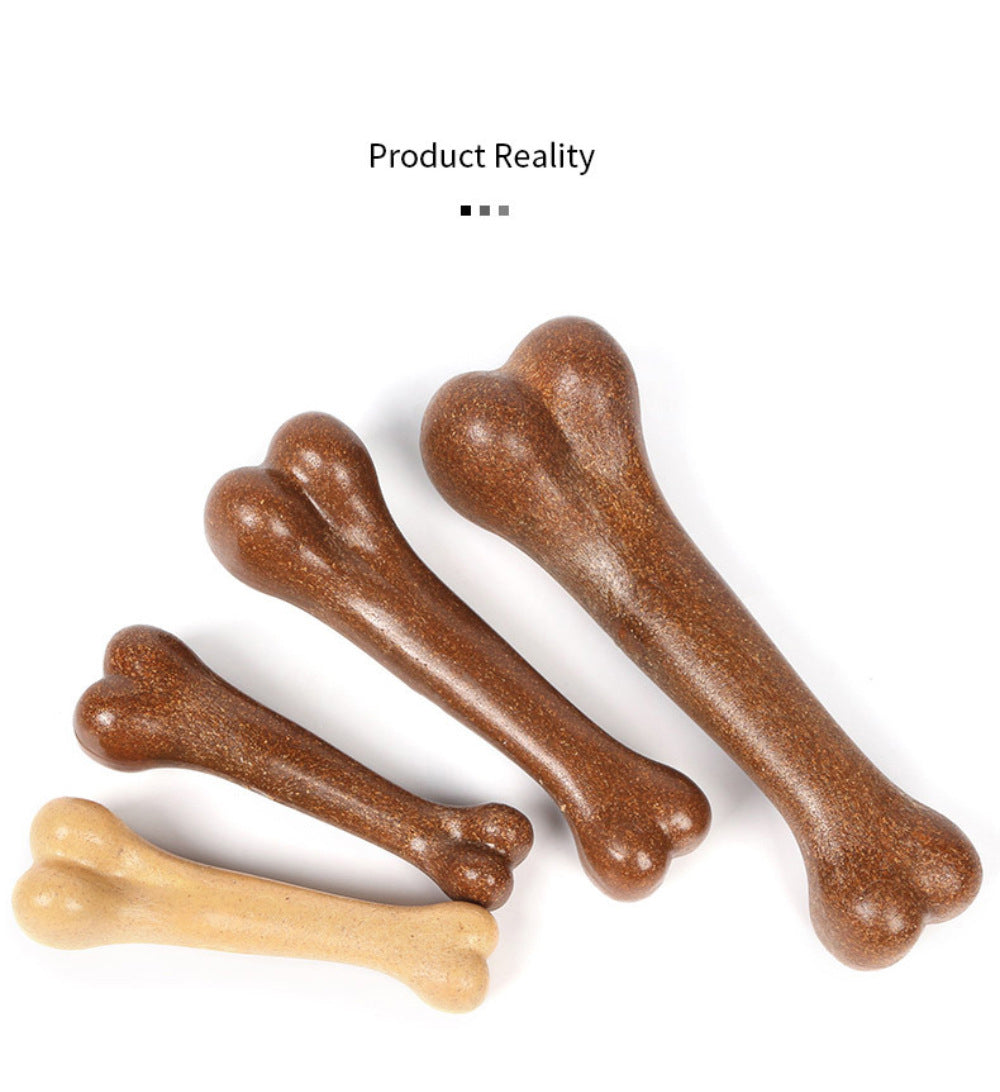 Dog Bone Simulation Molar Stick Bite Resistant Toy Tooth Cleaner Pet Toy Global swanky 3