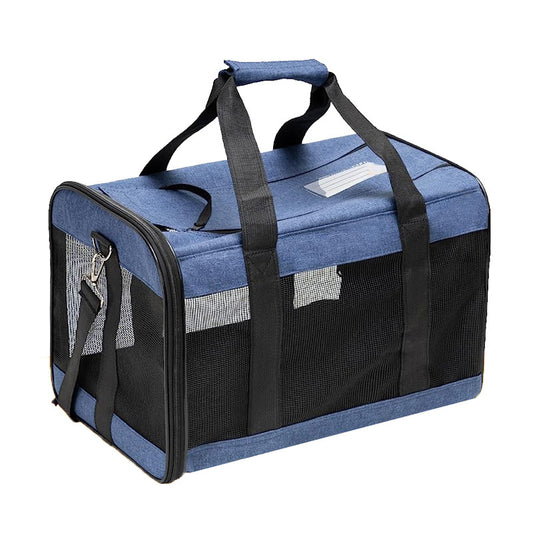 Dog Cat Carriers Bags Car Portable Transport Pet Bag Cage Portable Pet Foldable Outgoing Travel Breathable Pets Handbag Global swanky 3