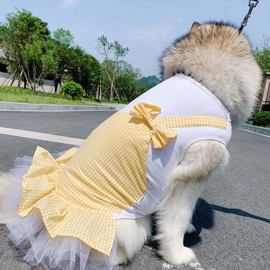Dog Clothes Princess Dog Costume Labrador Golden Retriever Big Dog Clothes Global swanky 2
