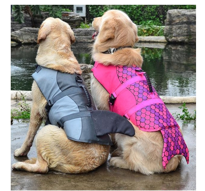 Dog swimwear pet rescue kits transform pet life jackets Global swanky 1