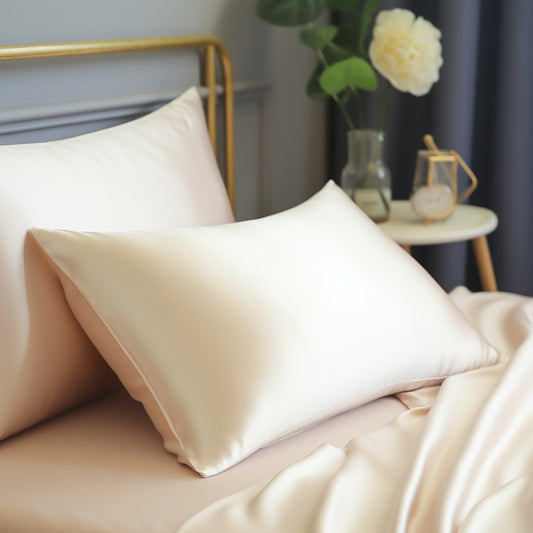 Double-Sided Zipper Silk Pillowcase for Soft Luxury Bedding Global Swanky  2