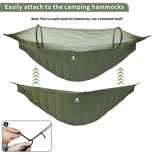  Double Camping Hammock Sleeping Bag for Outdoor Comfort Global Swanky 3