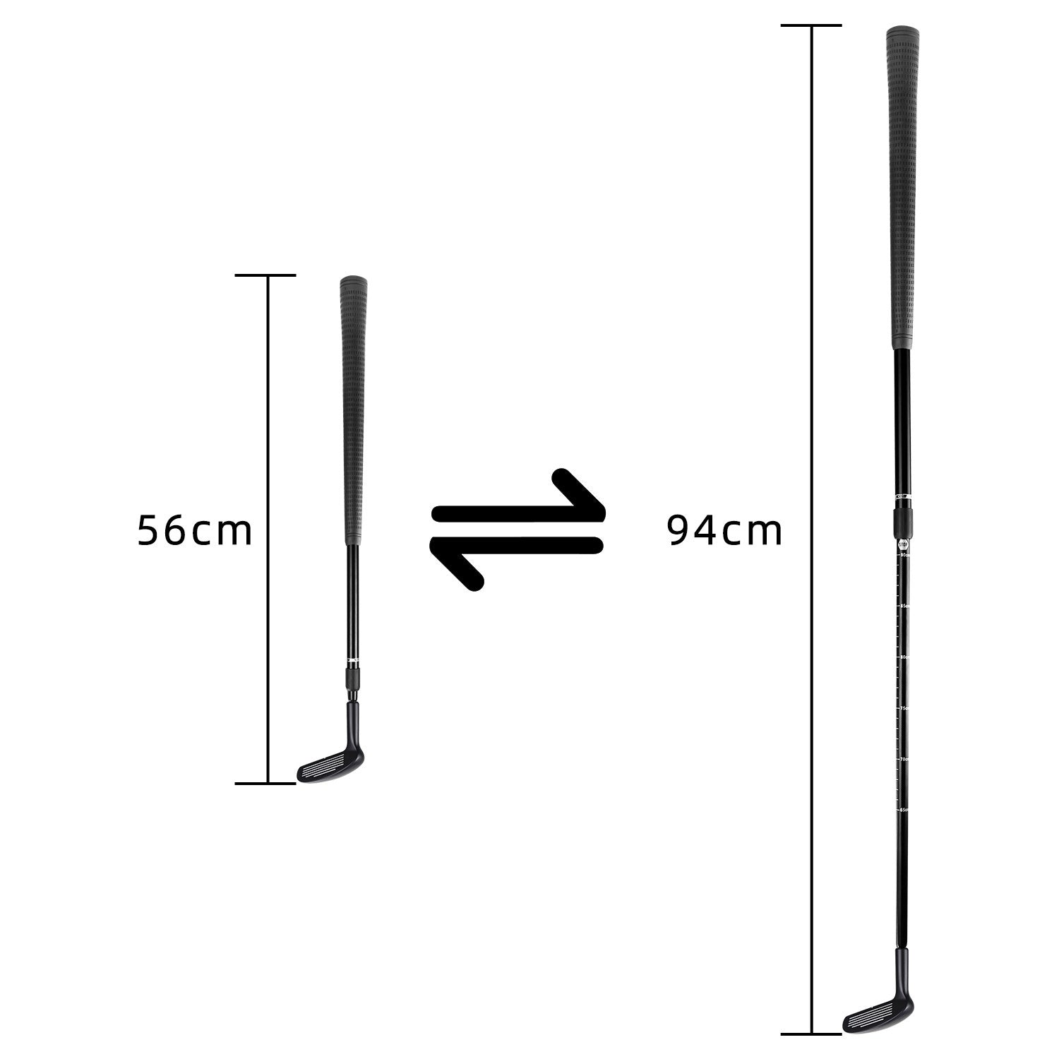 Double Sided Zinc Alloy Golf Telescopic Golf Club Global swanky 2