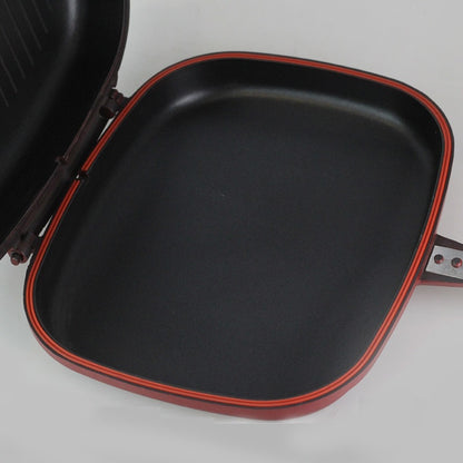 Dual-Sided Nonstick Grill Pan for Home Kitchen Grilling Use globalswanky 02