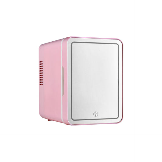Dual Purpose Makeup Mirror Mini Refrigerator Portable Style global-swanky 3
