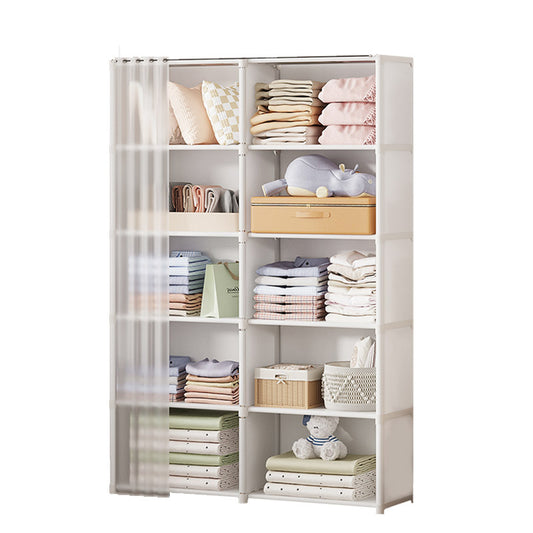 Dust-Proof Wardrobe Small Household Storage Cabinet for Home
global-swanky 2