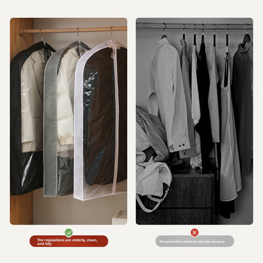 Dust Cover Hanging Bag for Clothes Storage and Wardrobes Global Swanky 03