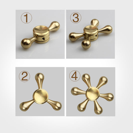 EDC High Speed Metal Fidget Spinner Decompression Toy globalswanky 03