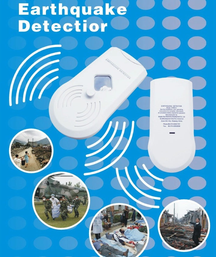 Earthquake Alarm Detector for Home Office and Building Safety Global swanky 2