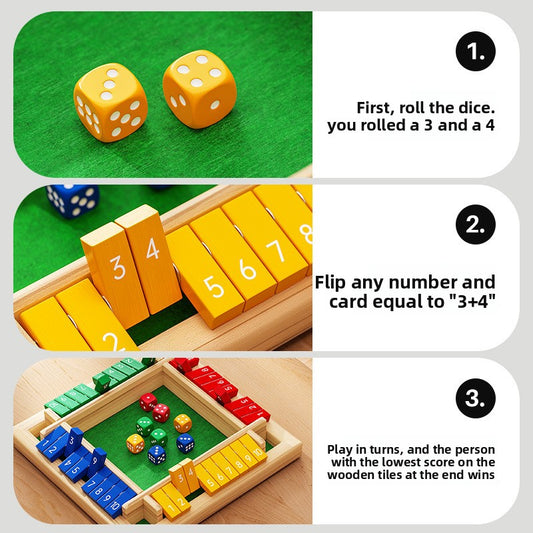  Educational Flip Card Board Game for Kids Skill Development global-swanky 3