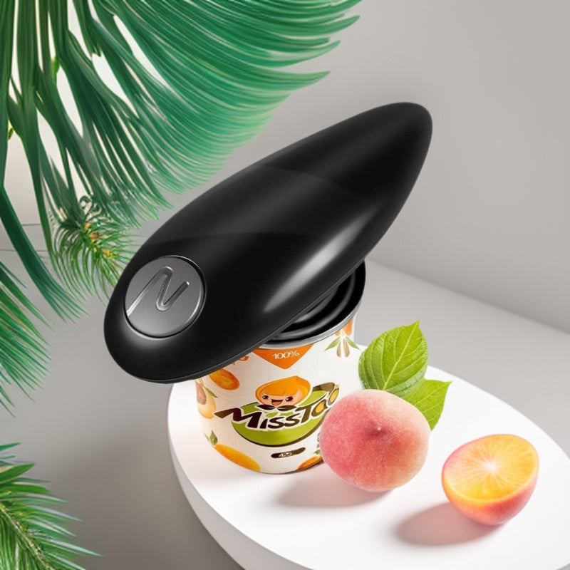 Electric Can Opener and Plastic Bottle Lid Opener Global Swanky 1