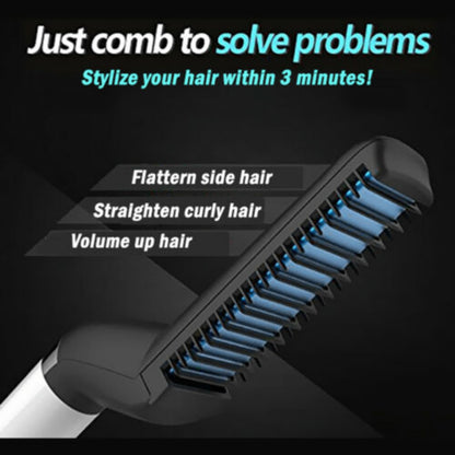 Electric Hair Straightener Brush – Quick Beard & Hair Straightening
globalswanky 1