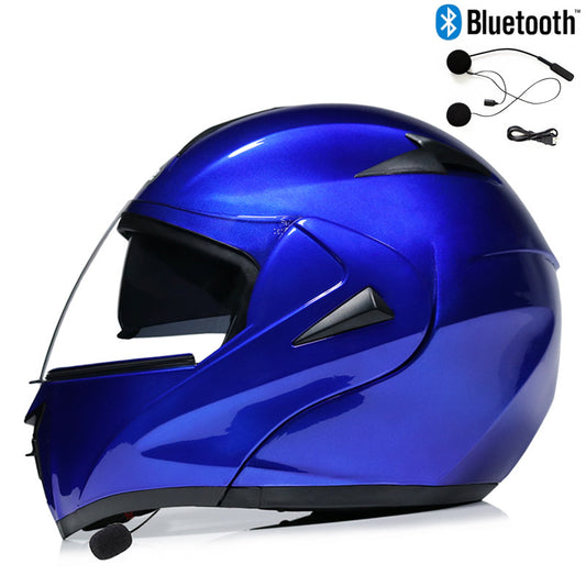 Electric Motorcycle Male Bluetooth Helmet Smart Riding Gear global swanky 2