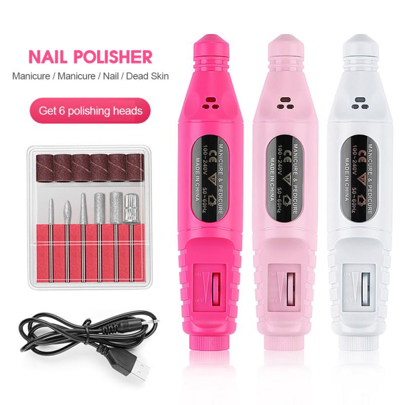 Electric Nail Polish Machine Pen for Professional Nail Art globalswanky 01