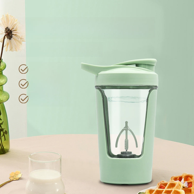 Electric Protein Shaker Cup with Mixing Function Smooth Mix globalswanky 02