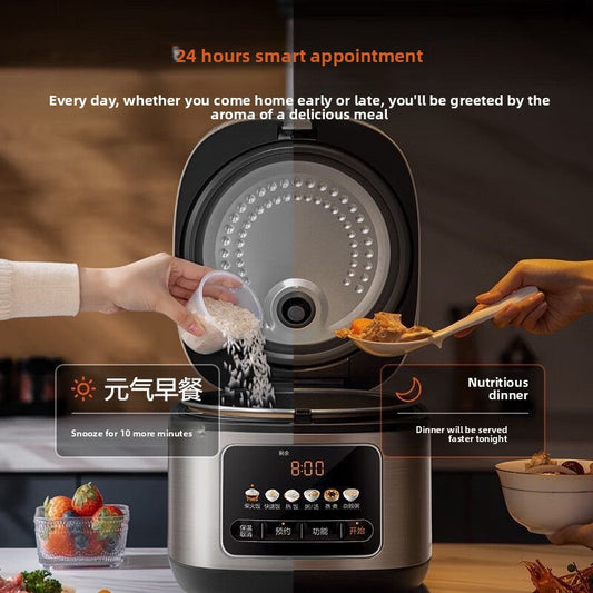 Electric Rice Cooker 5L Multi-Functional for Healthy Cooking globalswanky 03