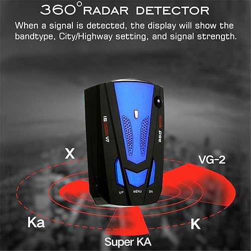 Electronic Dog V7 Vehicle Speed Measurement Radar Detector globalswanky 04