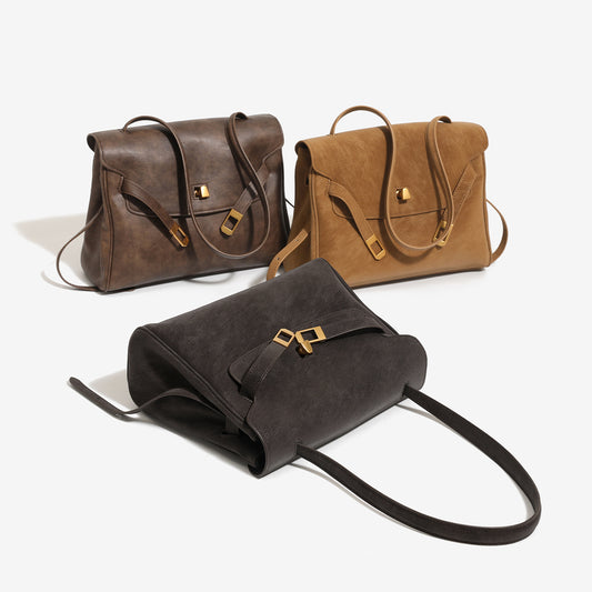 Elegant Women’s Retro Style Minimalist Shoulder Bag global swanky 1