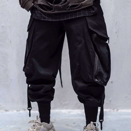 Embroidered streamer cargo pants Global swanky 2