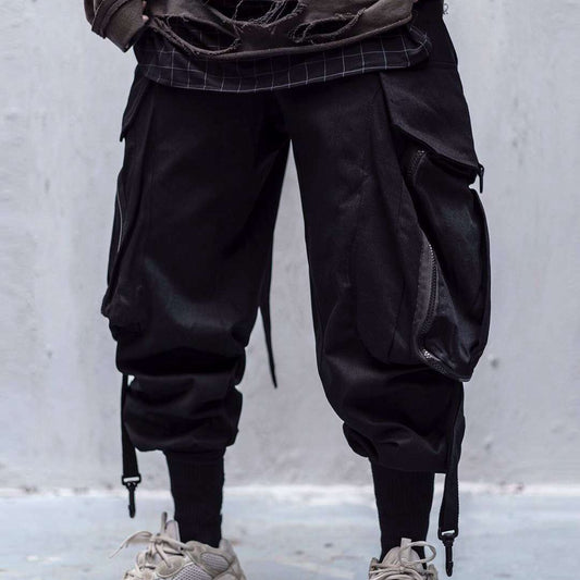 Embroidered streamer cargo pants Global swanky 2
